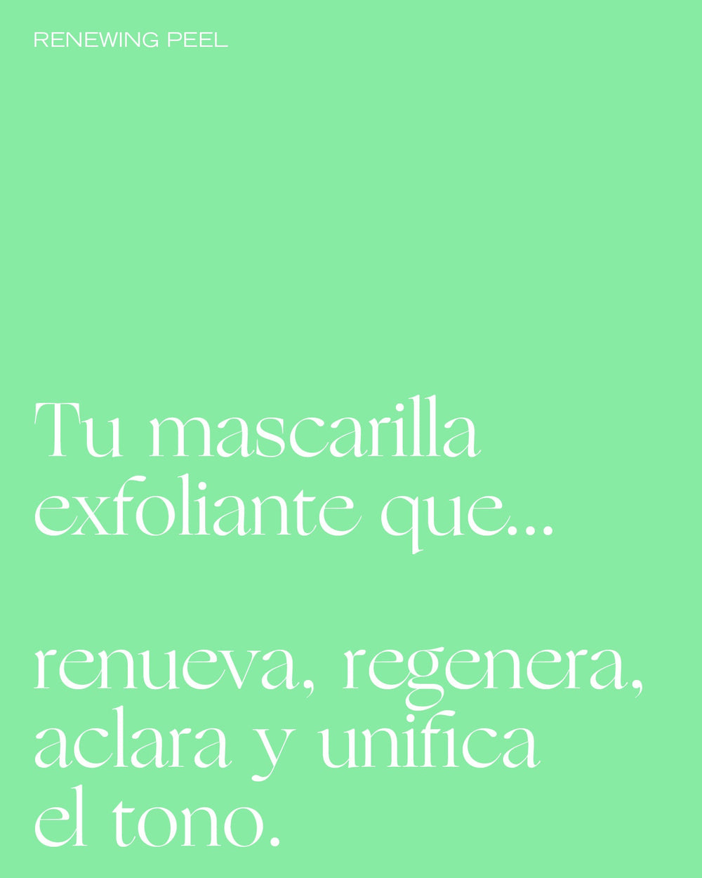 EXFOLIANTE ENZIMÁTICO